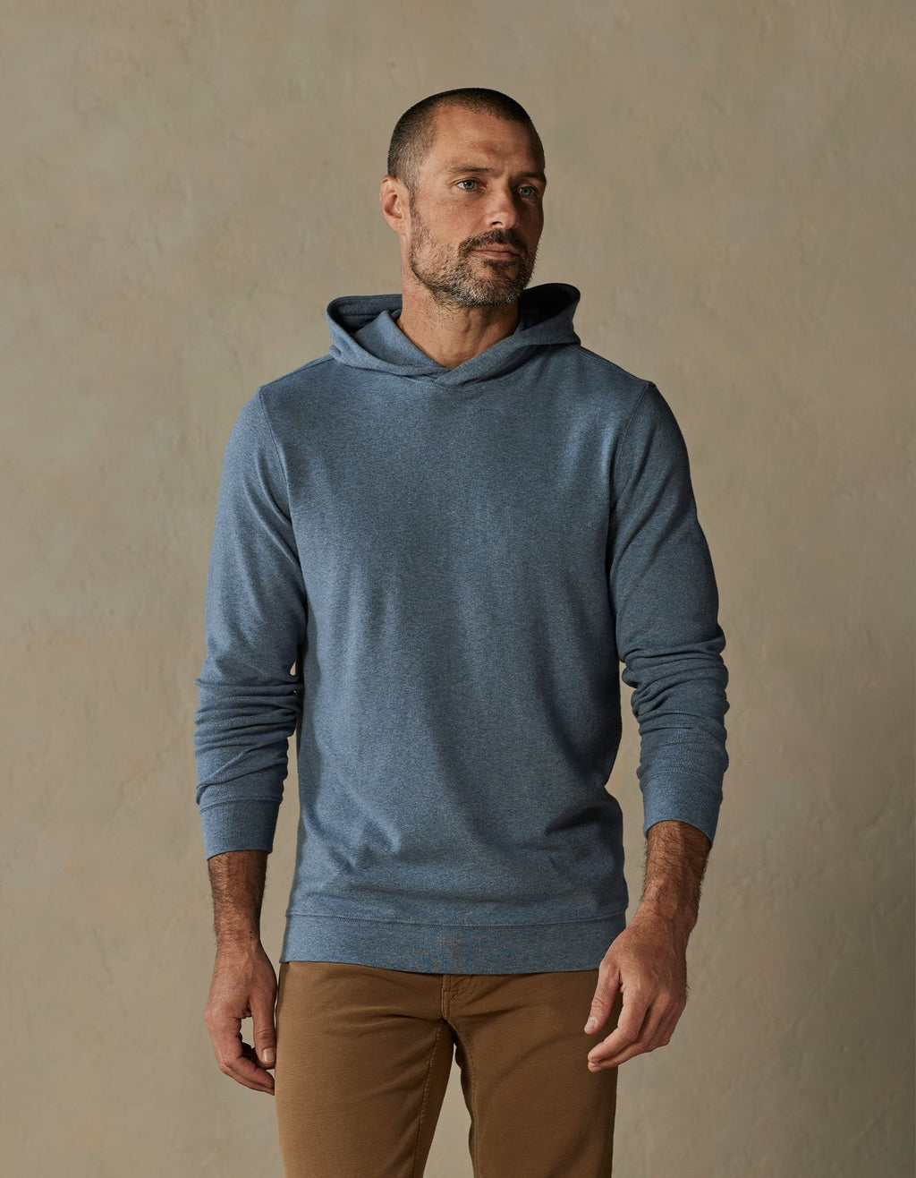 Puremeso Essential Hoodie in Slate Blue