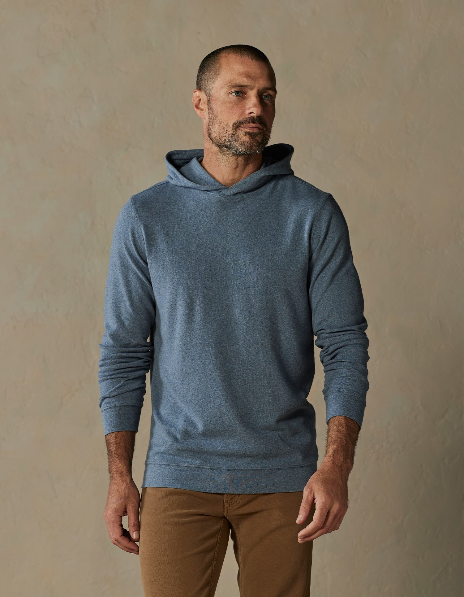Puremeso Essential Hoodie in Slate Blue