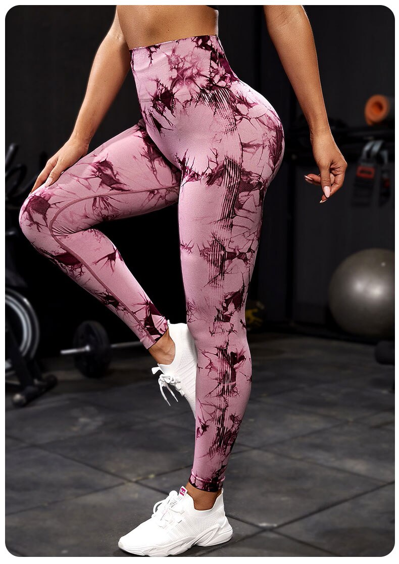 PeachForm™ Tie Dye Leggings