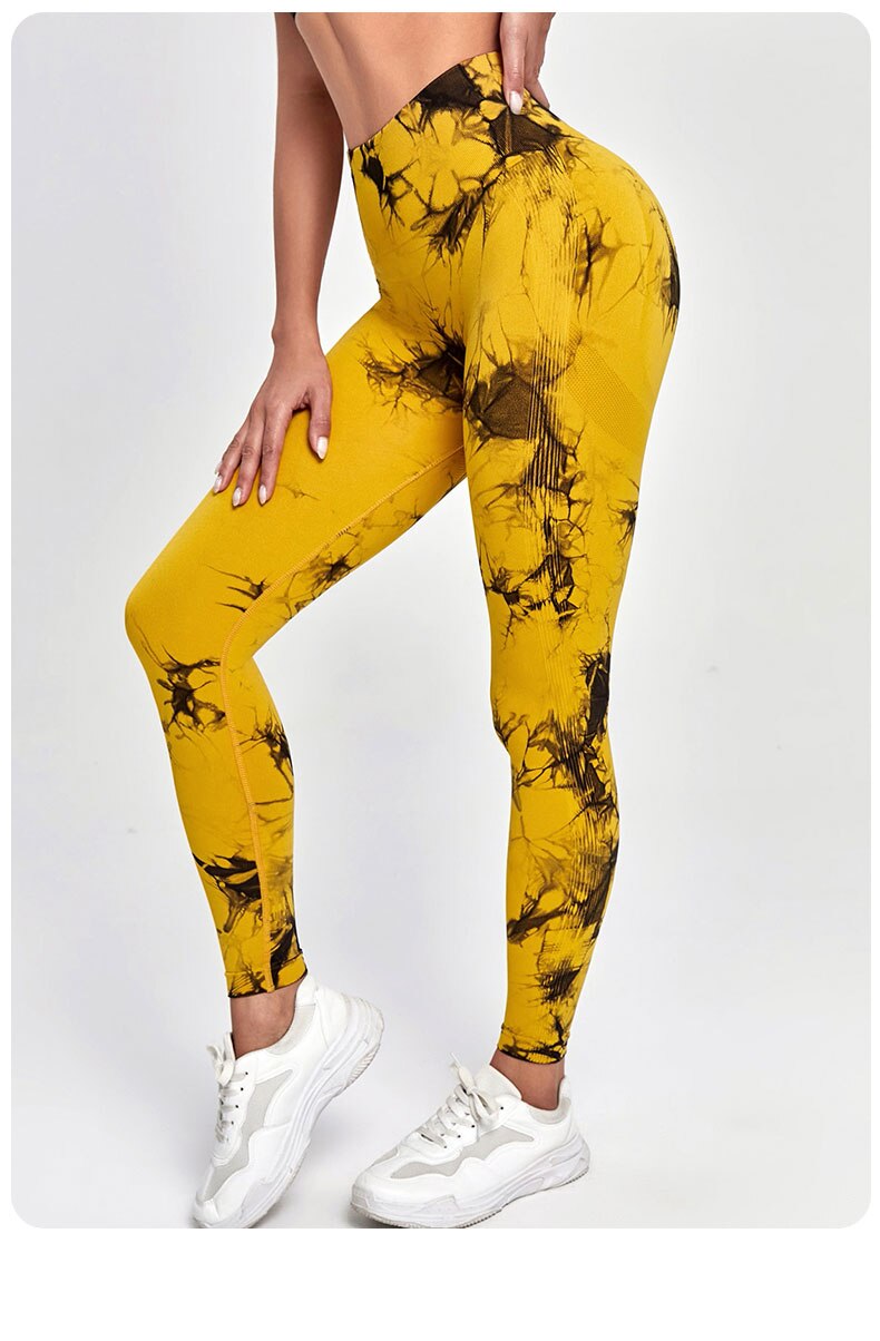 PeachForm™ Tie Dye Leggings