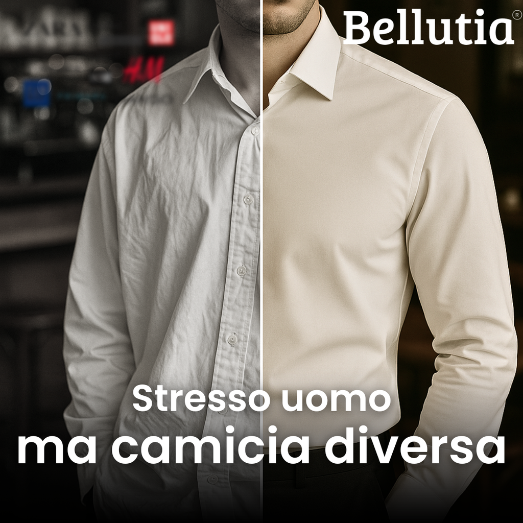 Camicia Antipiega a Taglio Aderente